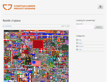 Tablet Screenshot of christianharries.com